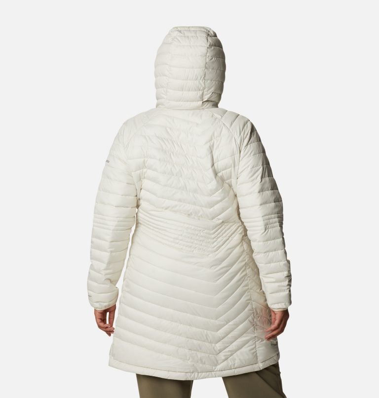 Women's Columbia Powder Lite Mid Jackets Cream | Plus Size CA-J58L0